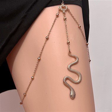 Snake Charm Thigh Leg Chain